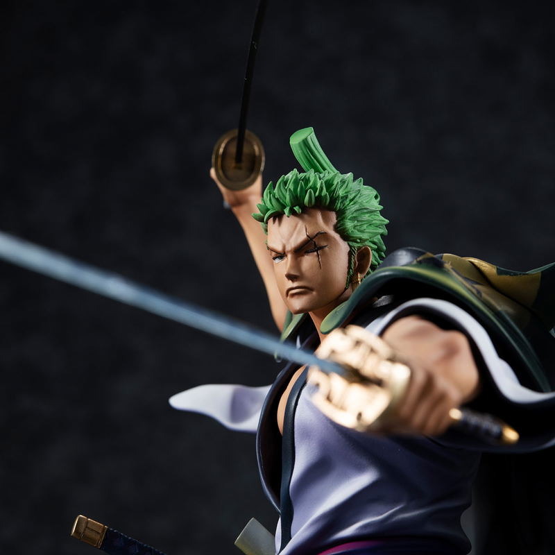One Piece Portrait of Pirates Warriors Alliance 1/8 Scale Pre-Painted Figure: Zoro Juro image 6