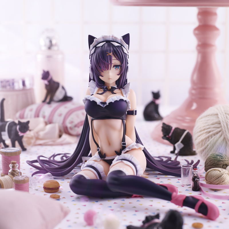 Original Character Mika Pikazo Illustration: Cat Maid image 2