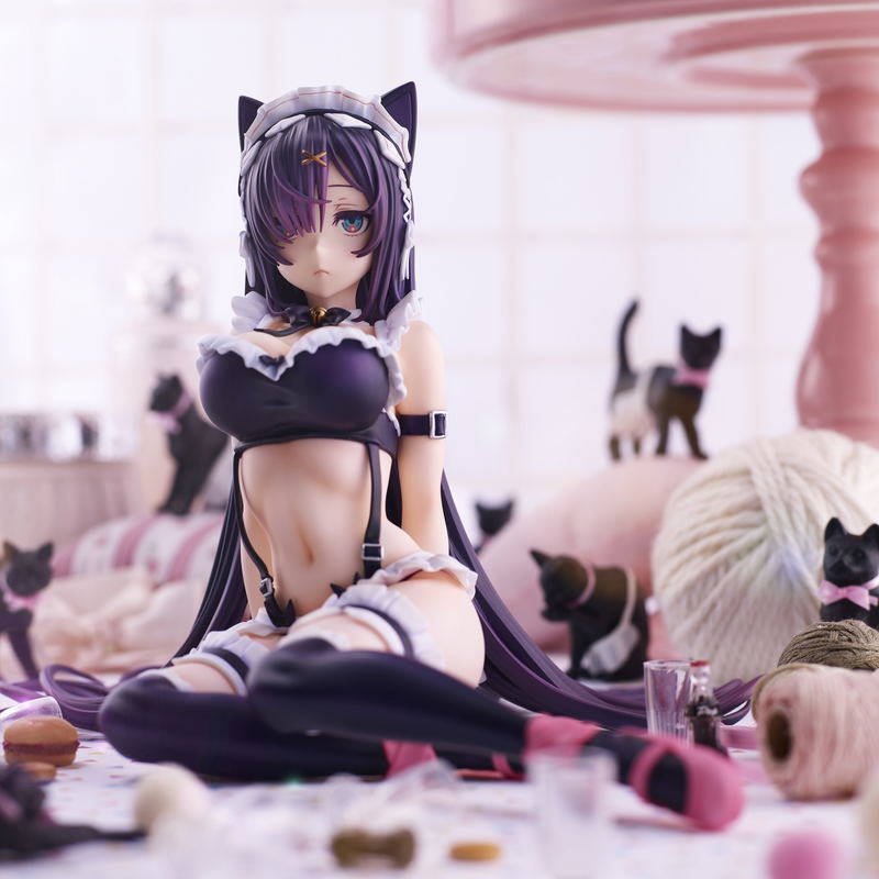 Original Character Mika Pikazo Illustration: Cat Maid image 3