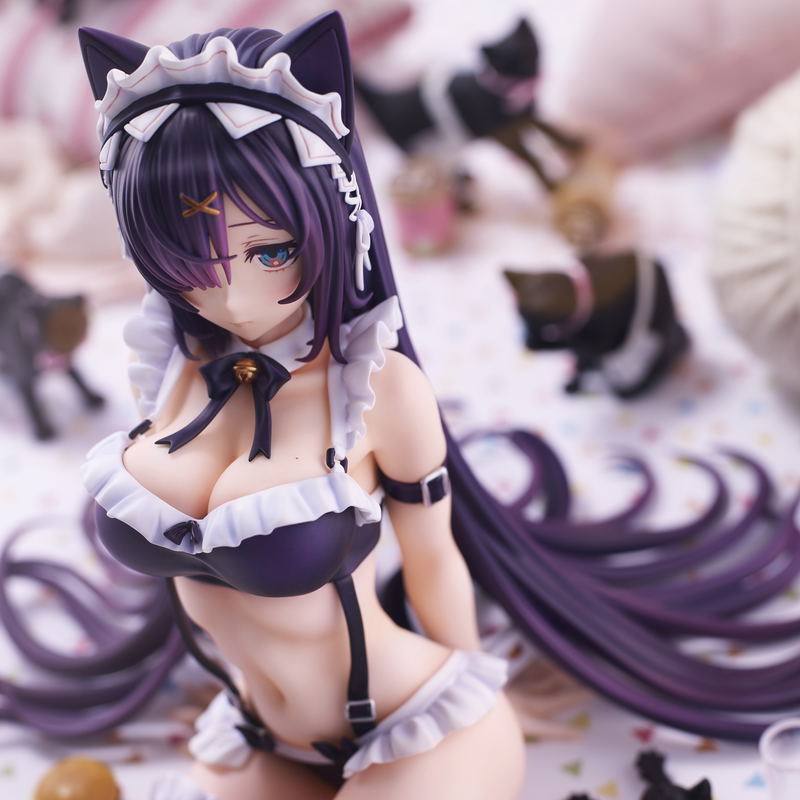 Original Character Mika Pikazo Illustration: Cat Maid image 6