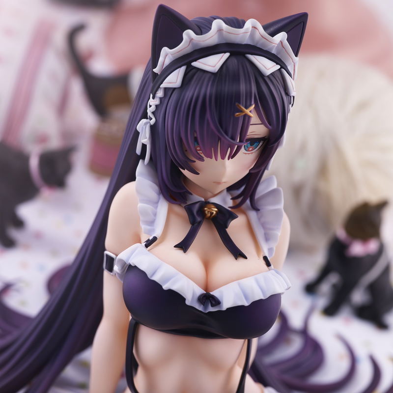 Original Character Mika Pikazo Illustration: Cat Maid image 7