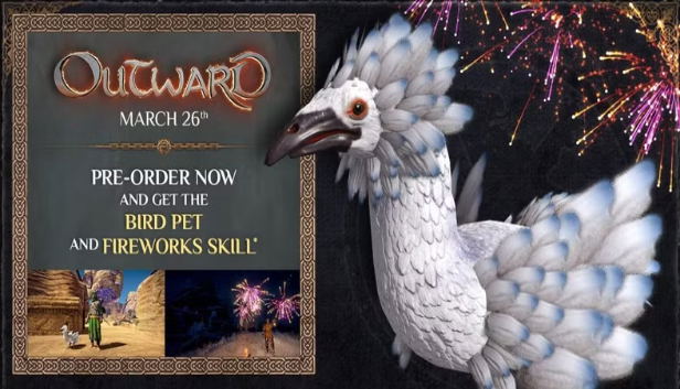 Outward: Pearlbird Pet and Fireworks Skill (DLC) STEAM DLC digital — Import Game Deal