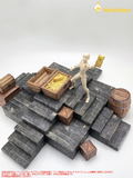 Pepatama Series 1/12 Scale Paper Diorama: M-007 Stairs Set A Dungeon Ver. thumbnail 10