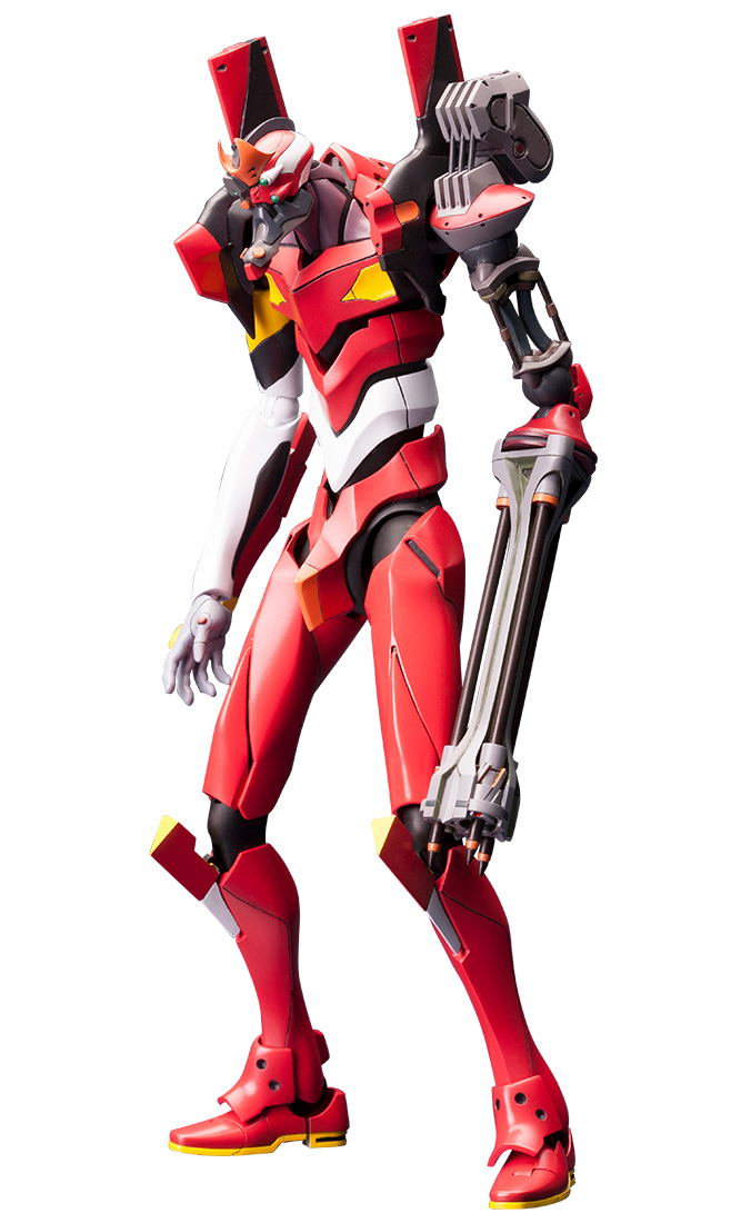 Rebuild of Evangelion 1/400 Scale Model Kit: Regular Human Form Battle Weapon Evangelion Production Model Kai 02 Beta image 1