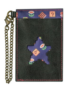 Super Mario Brothers - LG03 Leather Pass Case_