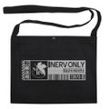 Neon Genesis Evangelion - Nerv Mini Shoulder Bag Black thumbnail 1