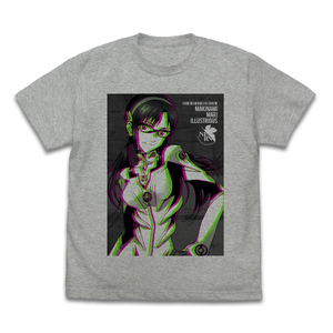 Neon Genesis Evangelion - Makinami Mari Illustrious Graphic T-shirt Mix Gray (S Size)_