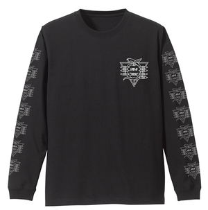 Neon Genesis Evangelion - Seele Sleeve Rib Long Sleeve T-shirt Black (L Size)_