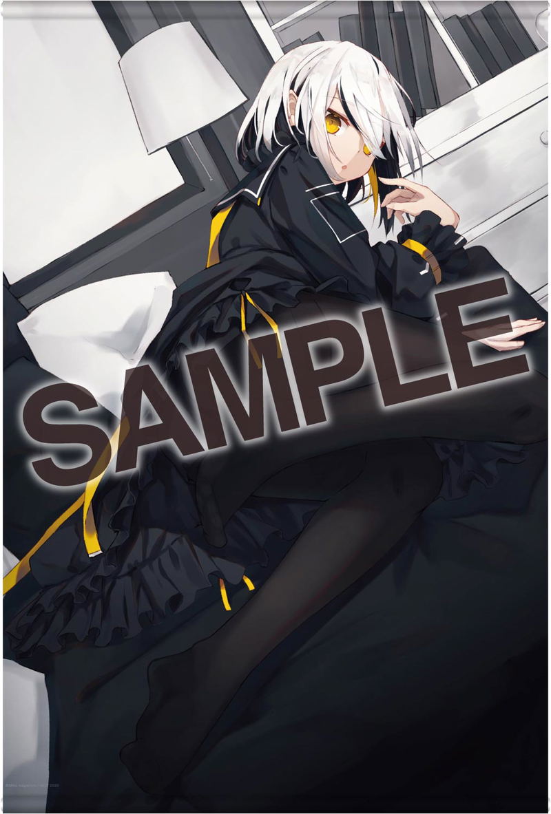 Kuro Tights Wide Wall Scroll Collection 025 Mito Nagishiro image 1