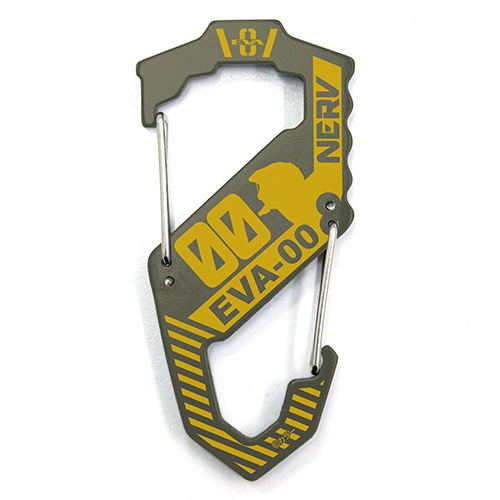 Neon Genesis Evangelion - Eva Unit 00 Carabiner S Type Moss image 1