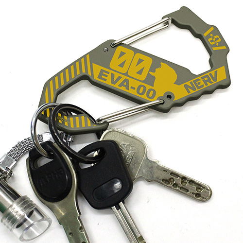 Neon Genesis Evangelion - Eva Unit 00 Carabiner S Type Moss image 2