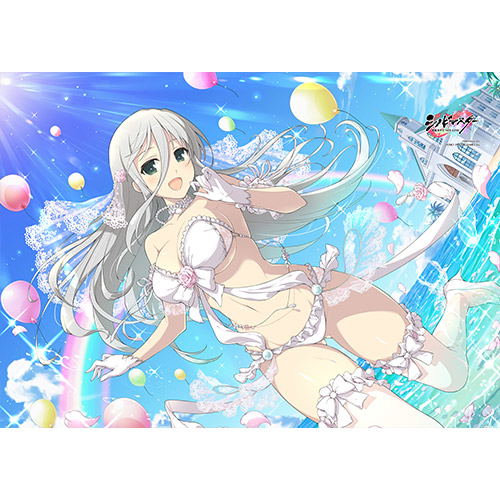 Shinobi Master Senran Kagura New Link B2 Wall Scroll: Gekkou / Wedding image 2