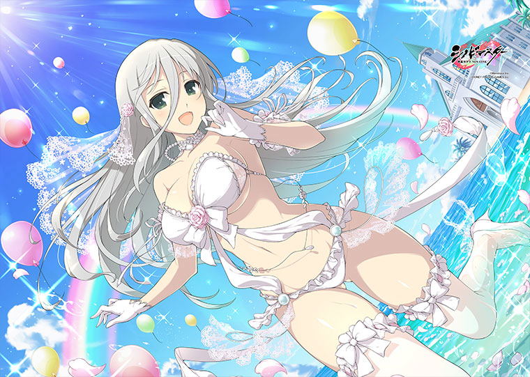 Shinobi Master Senran Kagura New Link B2 Wall Scroll: Gekkou / Wedding image 3