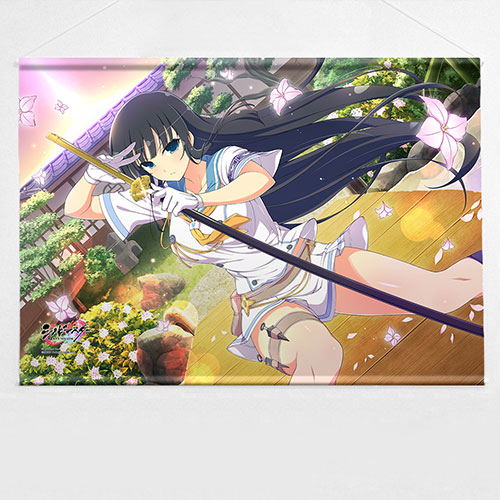Shinobi Master Senran Kagura New Link B2 Wall Scroll: Ikaruga / Hanzo Shinobi Costume image 1