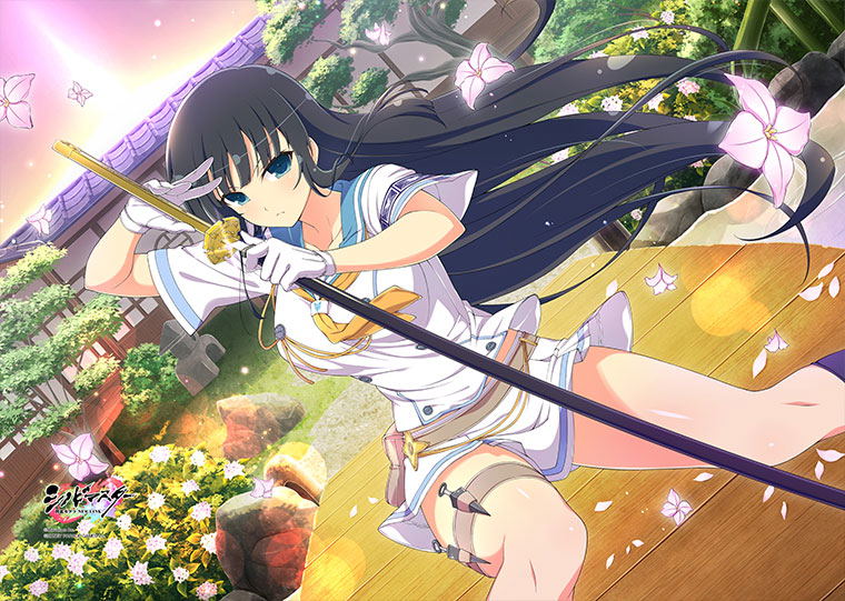 Shinobi Master Senran Kagura New Link B2 Wall Scroll: Ikaruga / Hanzo Shinobi Costume image 3