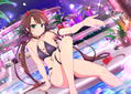 Shinobi Master Senran Kagura New Link B2 Wall Scroll: Ryobi / Swimwear thumbnail 3