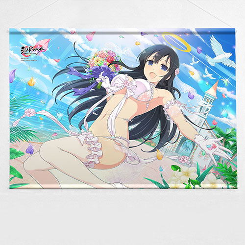 Shinobi Master Senran Kagura New Link B2 Wall Scroll: Ryoki / Wedding image 1