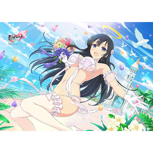 Shinobi Master Senran Kagura New Link B2 Wall Scroll: Ryoki / Wedding image 2
