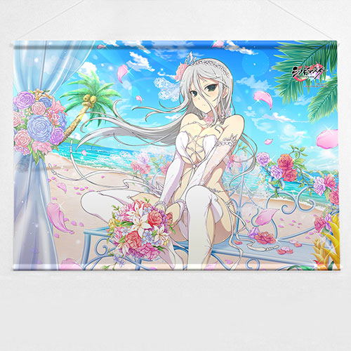Shinobi Master Senran Kagura New Link B2 Wall Scroll: Senkou / Wedding image 1