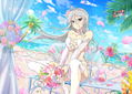 Shinobi Master Senran Kagura New Link B2 Wall Scroll: Senkou / Wedding thumbnail 3