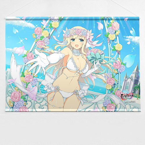 Shinobi Master Senran Kagura New Link B2 Wall Scroll: Yomi / Wedding image 1
