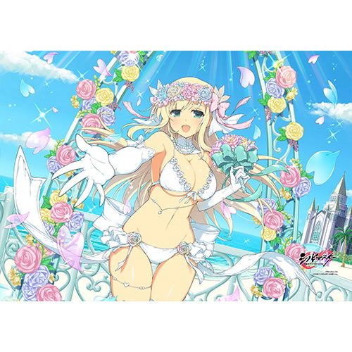 Shinobi Master Senran Kagura New Link B2 Wall Scroll: Yomi / Wedding image 2