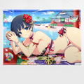 Shinobi Master Senran Kagura New Link B2 Wall Scroll: Yozakura / Swimwear thumbnail 1
