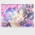 Shinobi Master Senran Kagura New Link B2 Wall Scroll: Yumi / Sakura Swimwear thumbnail 1
