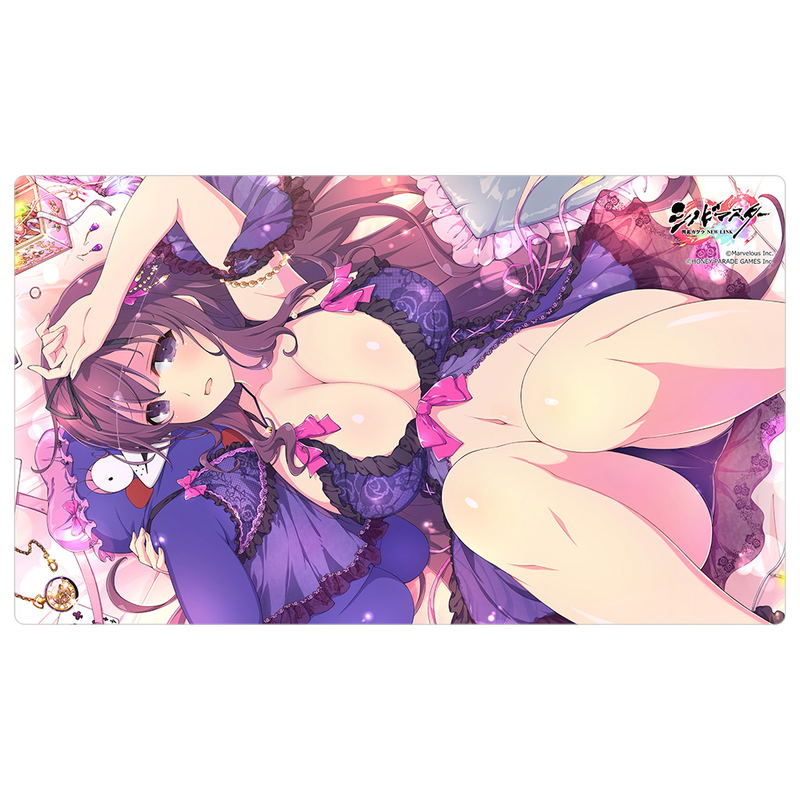 Shinobi Master Senran Kagura New Link Rubber Mat: Murasaki / Bakunyu Festival image 1
