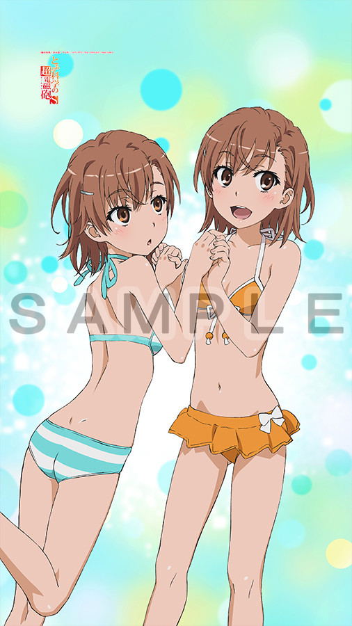 Toaru Kagaku no Railgun S Noren: Mikoto & Misaka Sisters (Re-run) image 3