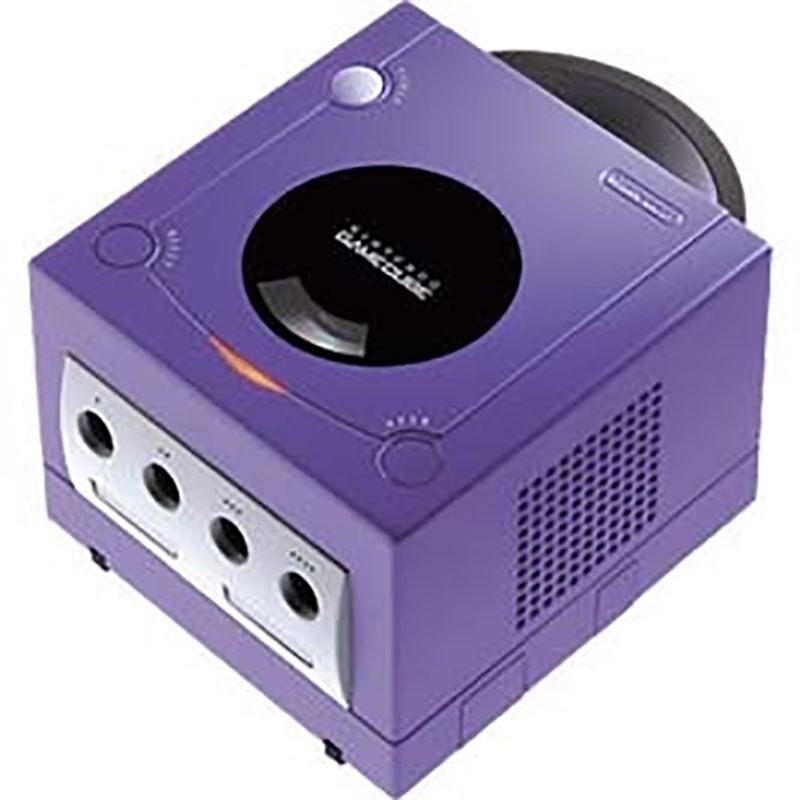 Game Cube Console - Purple/Indigo