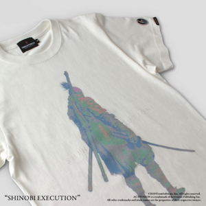 Sekiro: Shadows Die Twice Torch Torch T-shirt Collection: Shinobi Execution Vanilla White (XXL Size)_