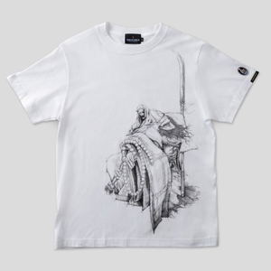 Sekiro: Shadows Die Twice Torch Torch T-shirt Collection: Corrupted Monk White (L Size)_