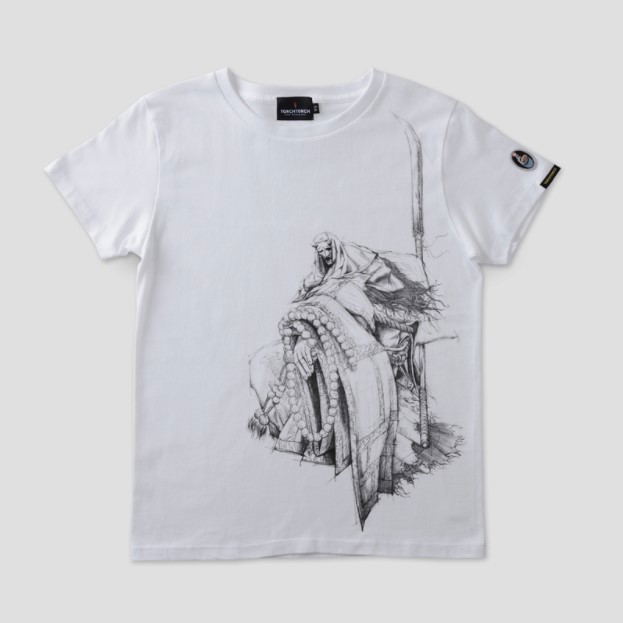 Sekiro: Shadows Die Twice Torch Torch T-shirt Collection: Corrupted Monk White Ladies (M Size) image 1