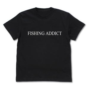 Slow Loop - Fishing Addict T-shirt Black (S Size)_