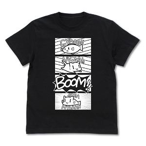 Slow Loop - Sea Nyan Bakutan T-shirt Black (L Size)_