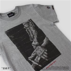 Sekiro: Shadows Die Twice Torch Torch T-shirt Collection: Shinobi Prosthetic Heather Gray Ladies (M Size)