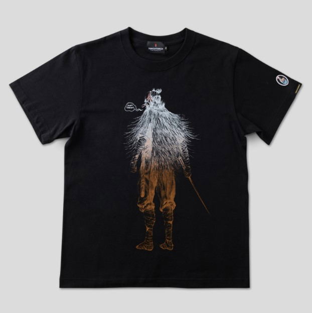 Sekiro: Shadows Die Twice Torch Torch T-shirt Collection: Tengu Of Ashina Black (S Size) image 1