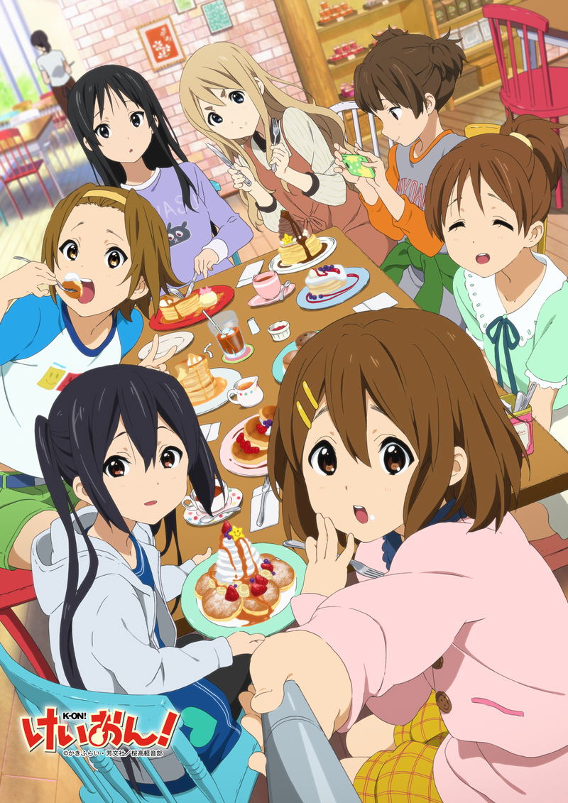 K-On! B2 Wall Scroll Vertical image 2