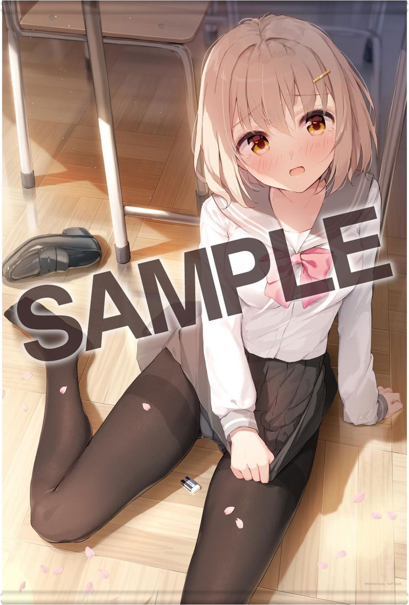 Kuro Tights Wide Wall Scroll Collection 029 Sora Nijihashi image 1