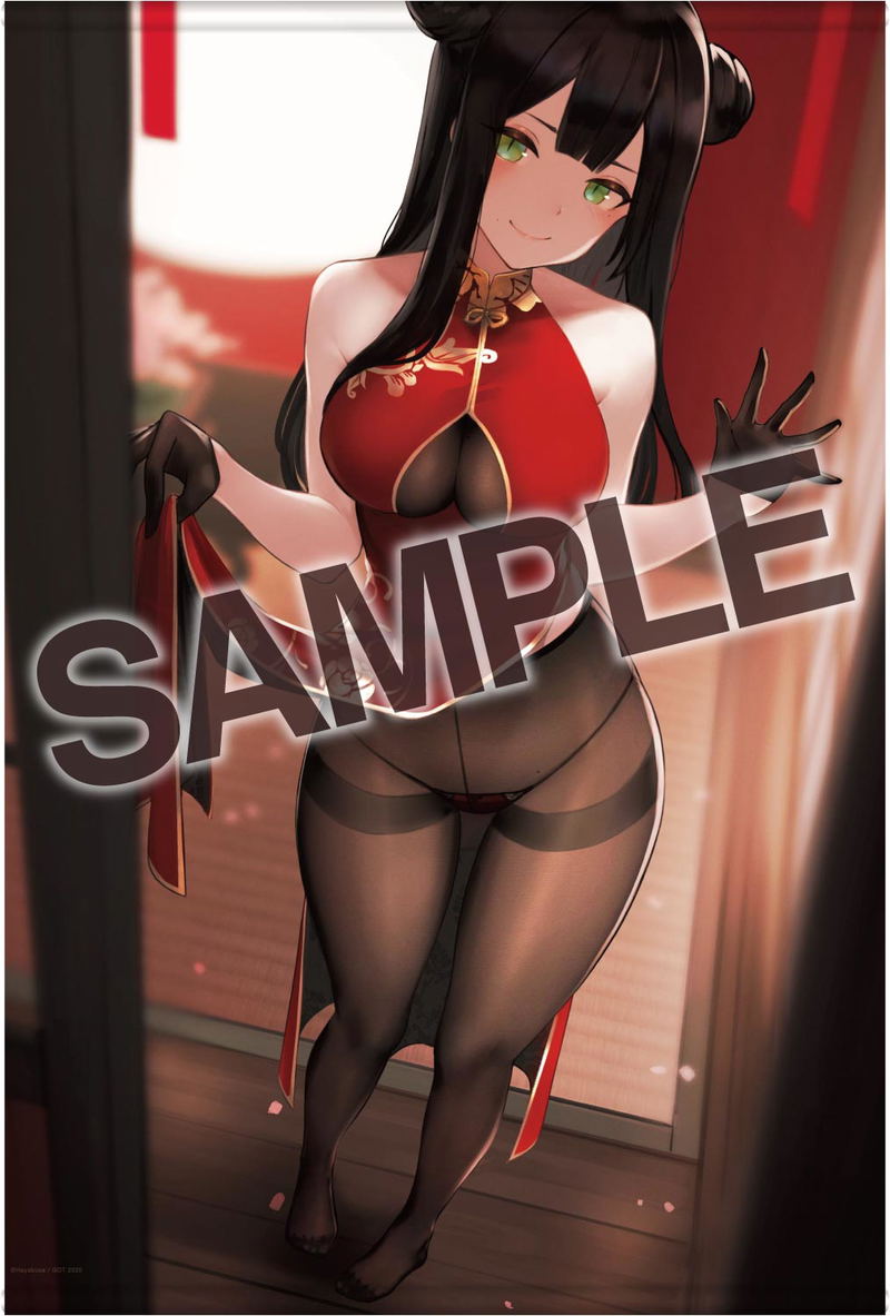Kuro Tights Wide Wall Scroll Collection 031 Hayabusa image 1