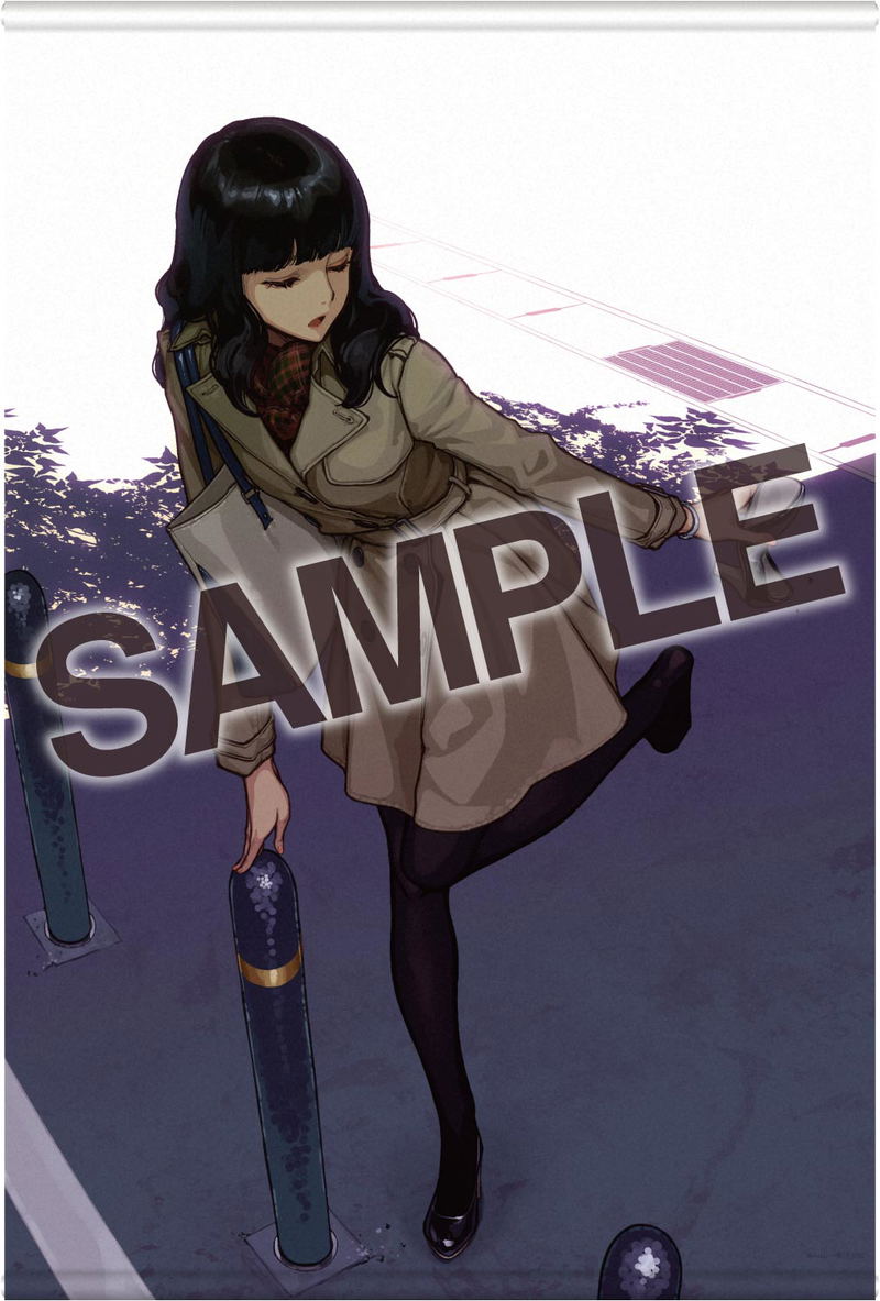 Kuro Tights Wide Wall Scroll Collection 032 Hidari image 1
