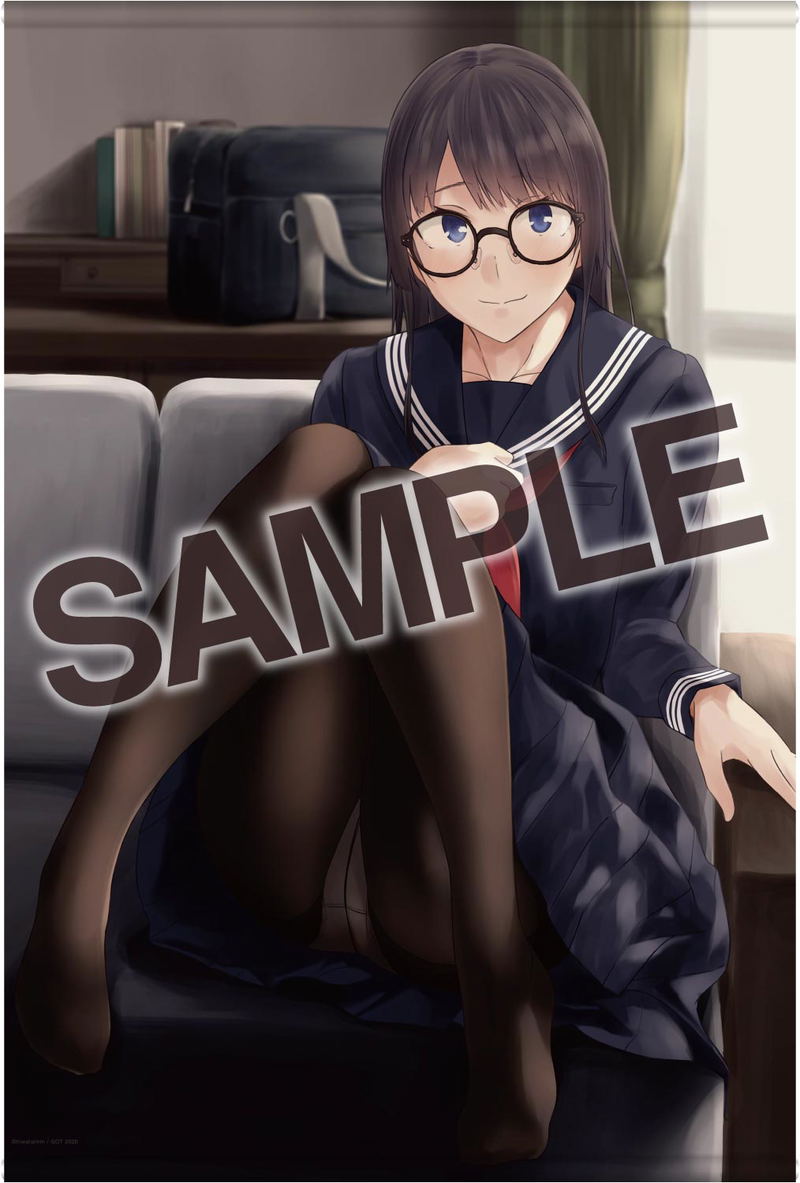 Kuro Tights Wide Wall Scroll Collection 034 Rin Hiwatari image 1
