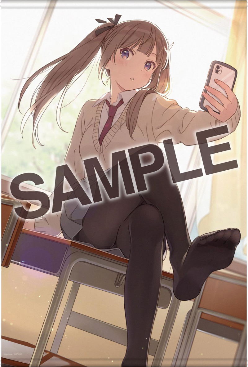 Kuro Tights Wide Wall Scroll Collection 036 Hechima image 1