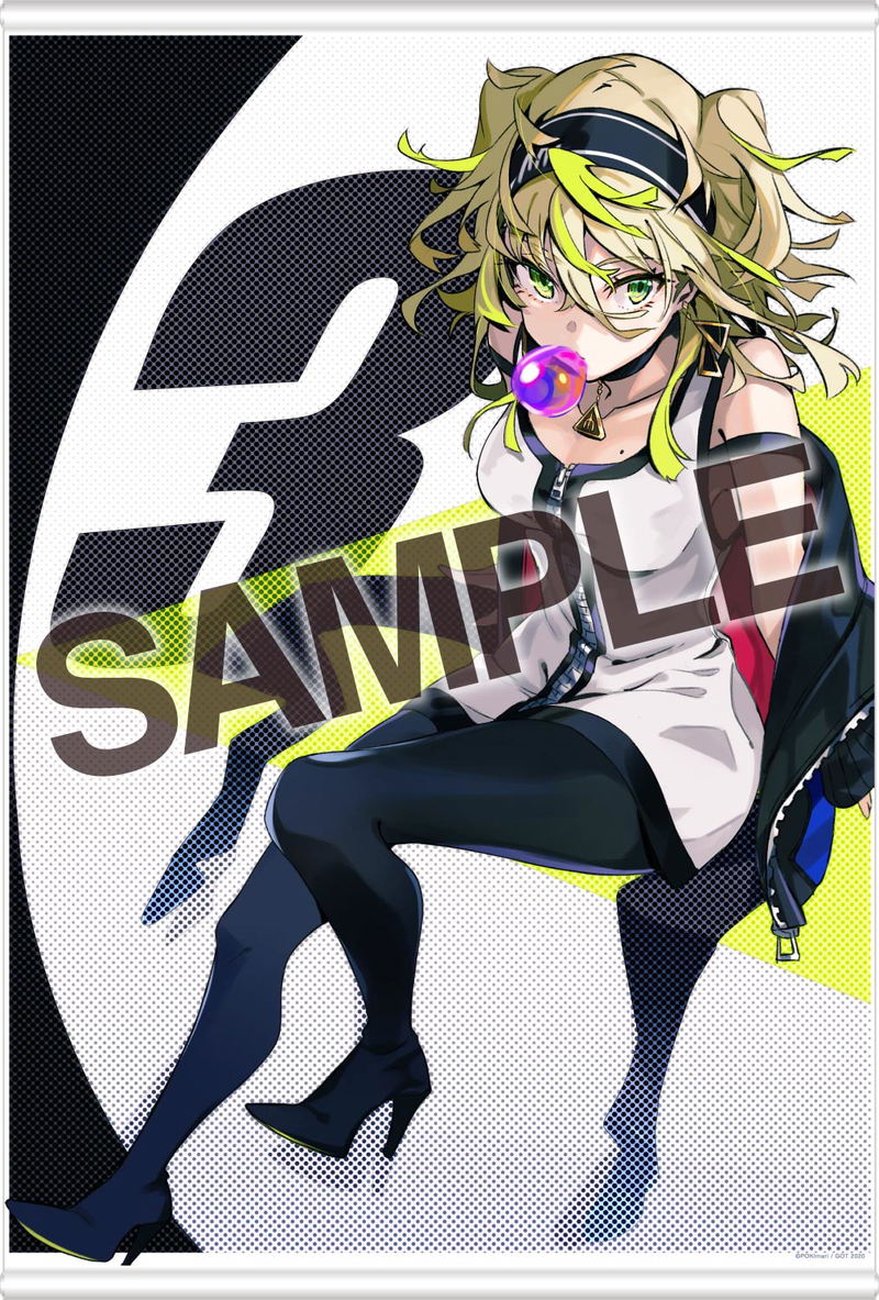 Kuro Tights Wide Wall Scroll Collection 037 POKImari image 1