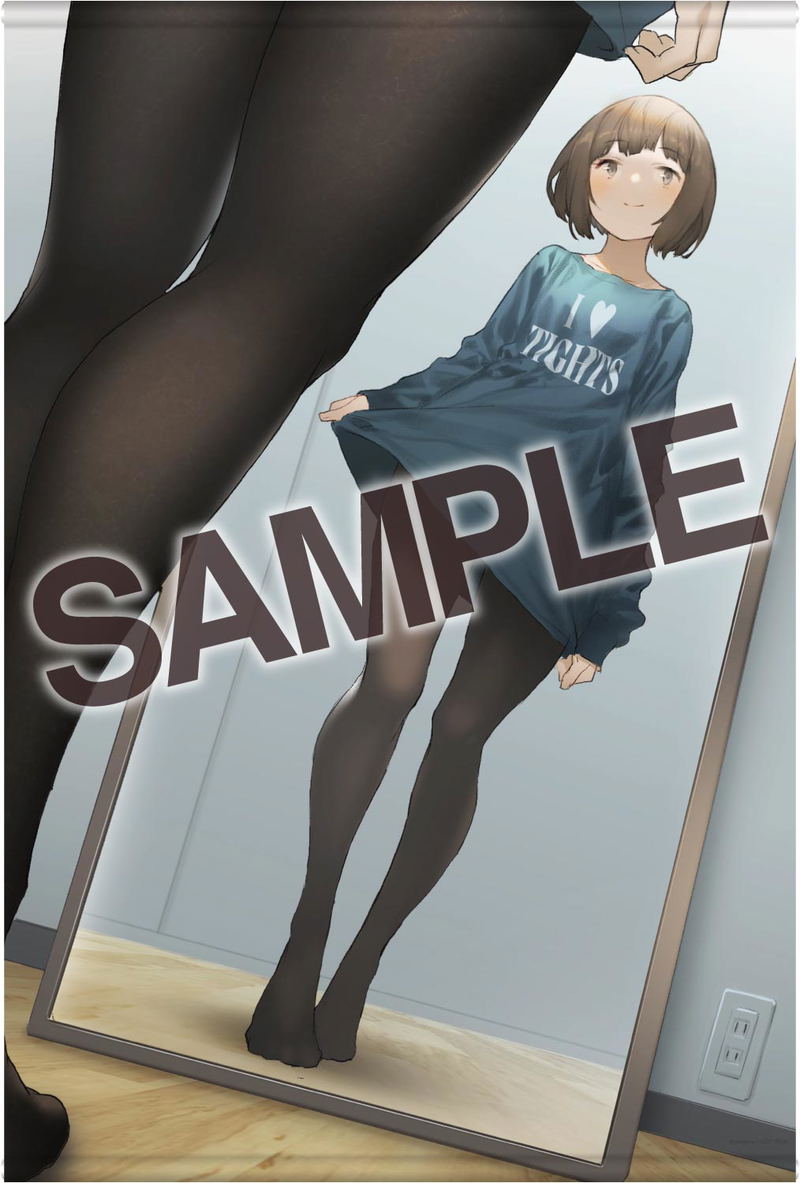 Kuro Tights Wide Wall Scroll Collection 041 Mogumo image 1