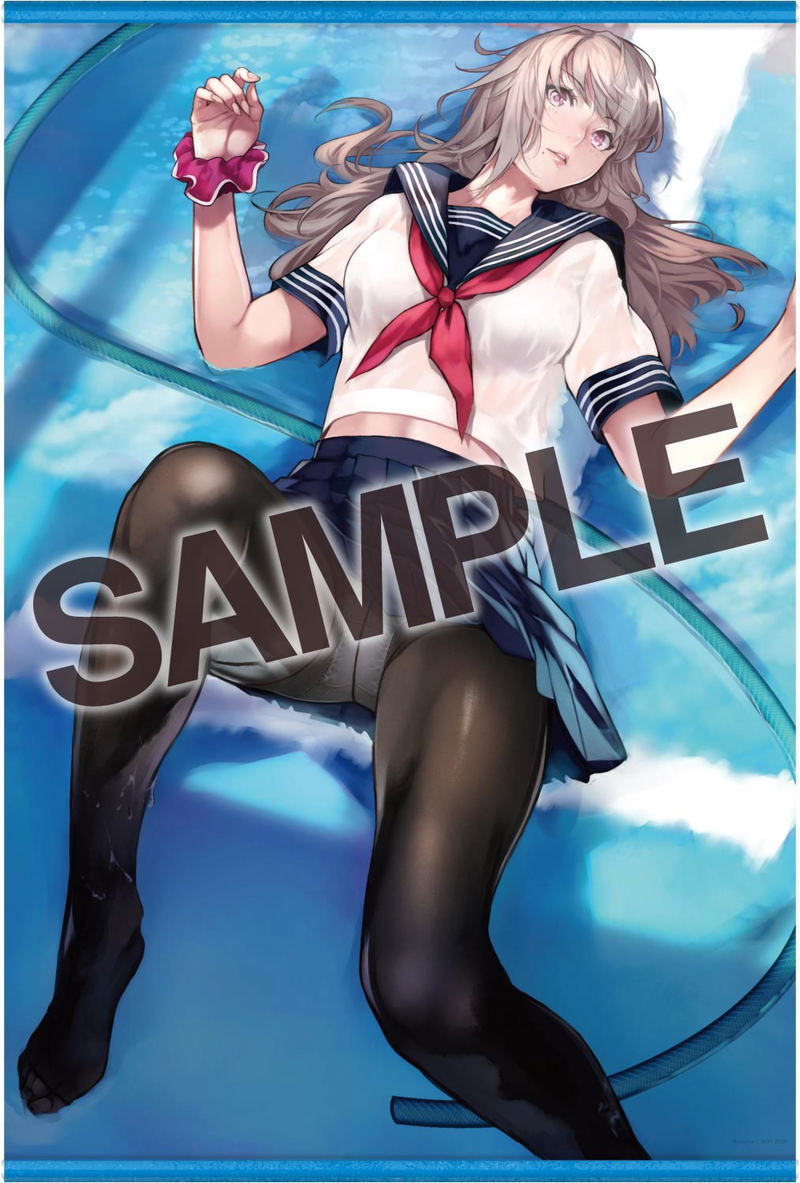 Kuro Tights Wide Wall Scroll Collection 045 Yoshio image 1