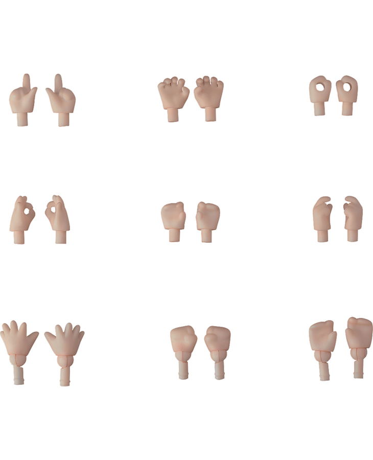 Nendoroid Doll: Hand Parts Set (Cream) (Re-run) image 1