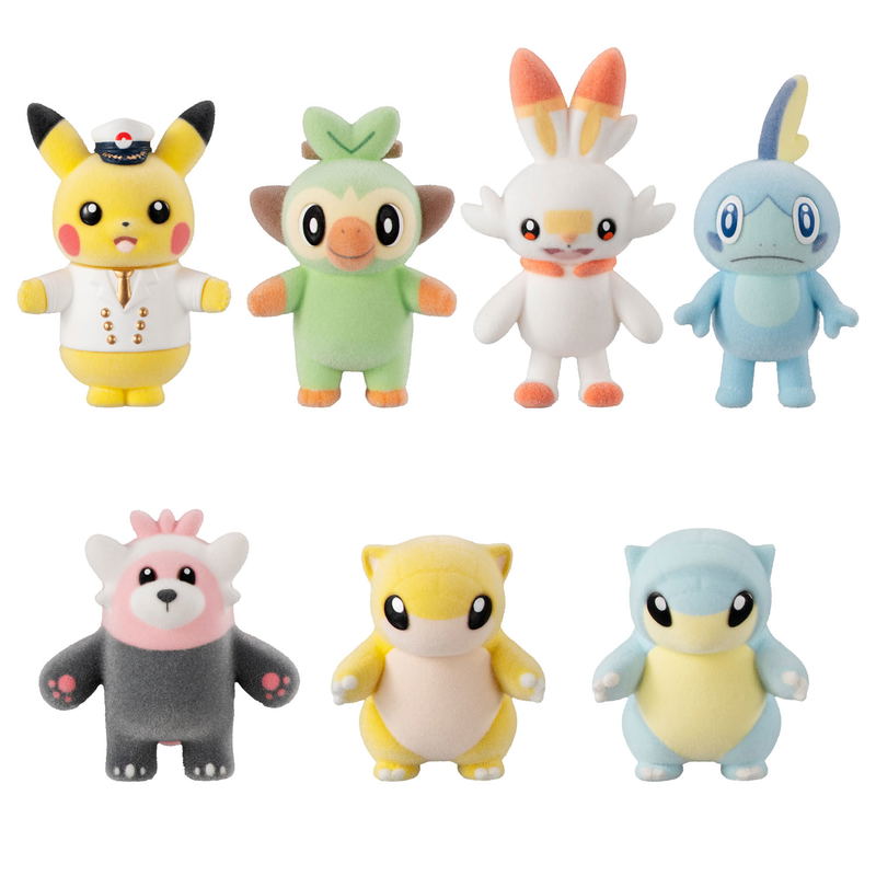 Pokemon Fluffy Doll 5 (Set of 10 packs) image 1