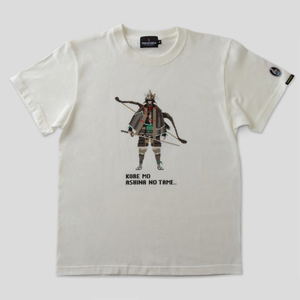 Sekiro: Shadows Die Twice Torch Torch T-shirt Collection: Pixel Genichiro Vanilla White (L Size)_